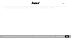 Desktop Screenshot of jana-shoes.com